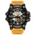 Smael 1808 Yellow Multifunction Watch