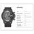 Smael 9060 Executive Leather Watches