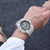 Smael 8007 Transparent White Chronograph Watch