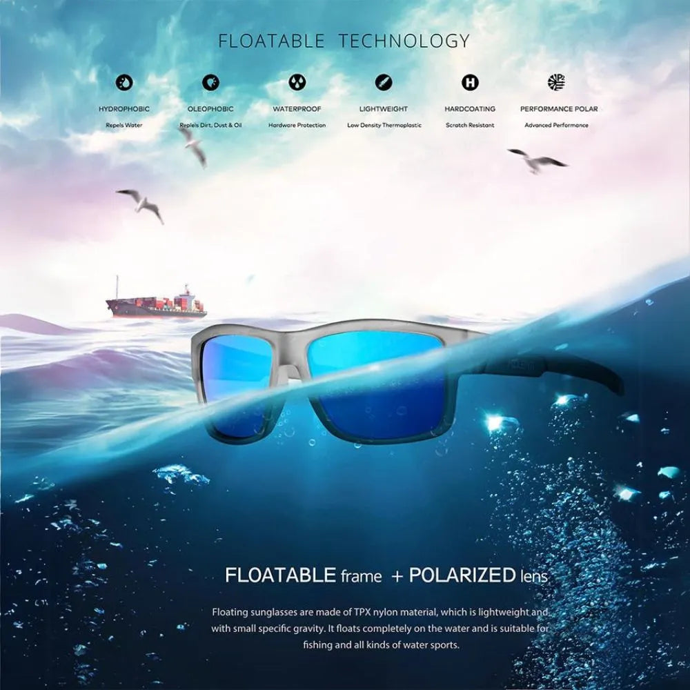 Kdeam KD7077 Floating Sunglasses C4 - Smael South Africa