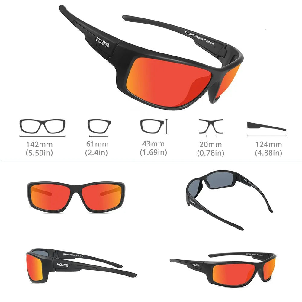 Kdeam KD7078 Floating Sunglasses C2 - Smael South Africa