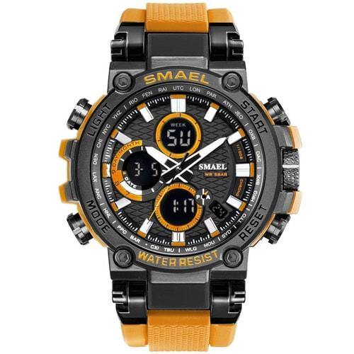 Smael Metal Orange Chronograph Watch-Smael South Africa-Smael South Africa