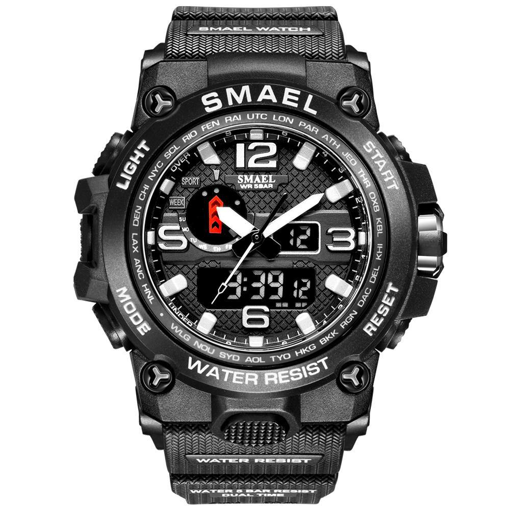 SMAEL Watch Men's Military Shock Quartz Digital Waterproof Sport Wrist  Watches – Full On Cinema
